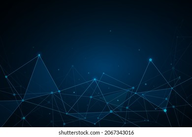 Technology with polygonal shapes. Technology graphic design background. Vector illustration. Vector Abstract technology circuit lines. Technology vector background.Eps10 vector illustration.