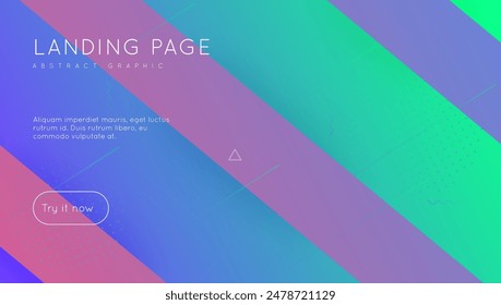 Technology Poster. Dark Music Design. Purple Techno Background. Vector Shape. Neon Geometric Template. Gradient Ux. Paper Landing Page. Pink Technology Poster