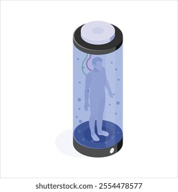Technology for preserving individuals in a futuristic setup