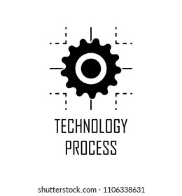 technology process icon. Element of Web Development for mobile concept and web apps. Detailed technology process icon can be used for web and mobile. Premium icon on white background