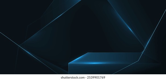 Technology product background, modern tech banner, corporate business concept, hi-tech abstract background, vector illustration for business