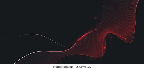 Technology product background, modern tech banner, corporate business concept, hi-tech abstract background, vector illustration for business