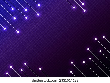 Technology program computer digital square pattern net background. vector illustration.