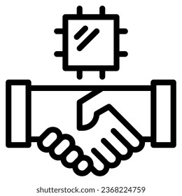 Icono de objeto de ilustración de Promise de tecnología