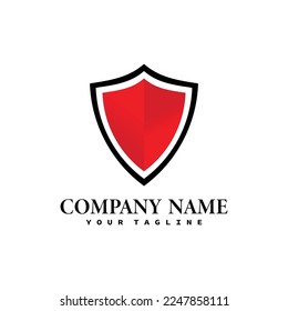 Technology protection shield sman logo icon vector template.