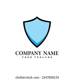 Technology protection shield sman logo icon vector template.