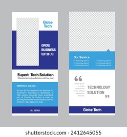 Technology Rack Card or Dl Flyer