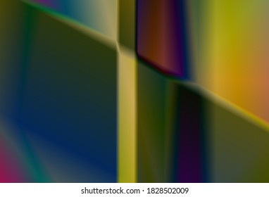 technology rainbow background with a very cool 3d shadow