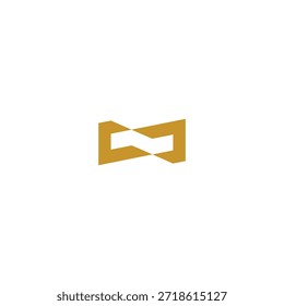 tecnología rectángulo C diseño logo