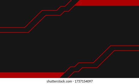 Technology Red background vector illustration