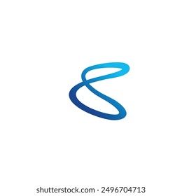 technology rope line vector icon logo