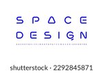 Technology science font, digital cyber alphabet made space future design, Latin uppercase letters A, B, C, D, E, F, G, H, I, J, K, L, M, N, O, P, Q, R, S, T, U, V, W, X, Y, Z and Arab numerals 0, 1, 2