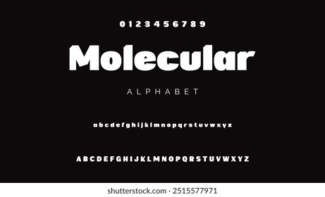 Technology science font, digital cyber alphabet made robotic style, uppercase letters A, B, C, D, E, F, G, H, I, J, K, L, M, N, O, P, Q, R, S, T, U, V, W, X, Y, Z numerals 0, 1, 2, 3, 4, 5, 6, 7, 8, 9