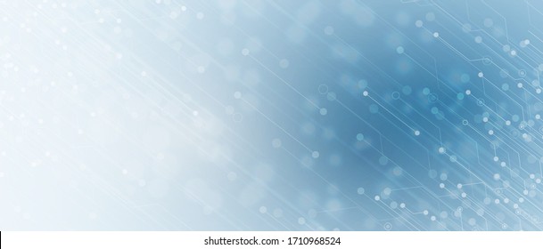 Technology and science innovation background, idea of global business cyber solution