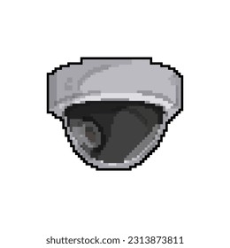technology security camera cctv game pixel art retro vector. bit technology security camera cctv. old vintage illustration