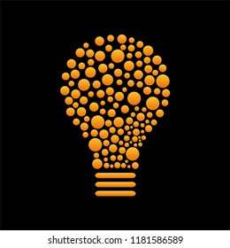 Technology Smart Bulb Logo Design
