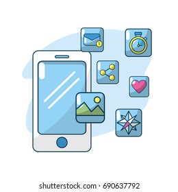 technology smartphone apps connection server