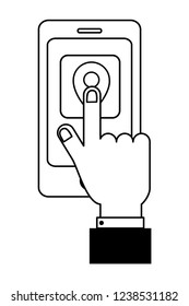 technology smartphone cartoon