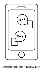 technology smartphone cartoon