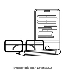 technology smartphone cartoon