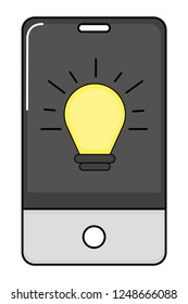 technology smartphone cartoon