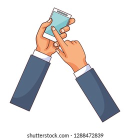 technology smartphone cartoon