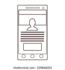 technology smartphone cartoon