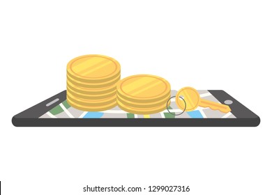 technology smartphone cartoon