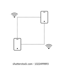 Technology and smartphone icon