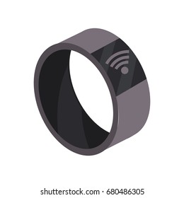 technology smartwatch with digital connection service