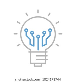 technology solution vector icon