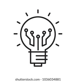 technology solution vector icon