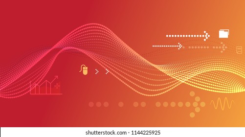 Technology Solutions - Abstract Illustration as EPS 10 File