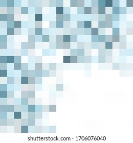 Technology squares pattern banners. Vector background.