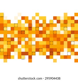 Technology squares pattern banners. Vector background. 
