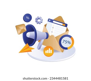 Technology strategy digital marketing email campaign