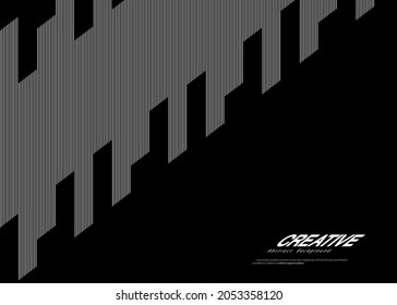 Technology Stripe background. Abstract line modern pattern. Brand new style for your business design, vector template for your ideas