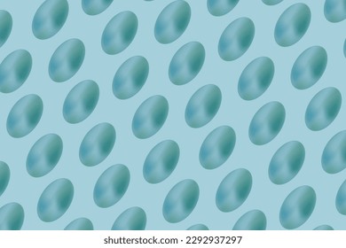 Technology style round shape pattern design