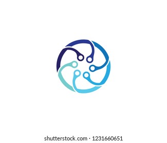 Technology symbol illustration