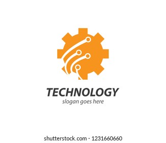 Technology symbol illustration