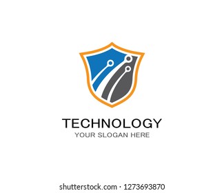 Technology symbol illustration