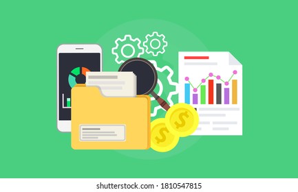 Technology symbol internet control. Web home search person. Screen digital business sign. Information equipment safety icon. Communication service isolated vector. Office network concept flat audit