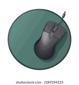 Símbolo de tecnología Icono del ratón aislado