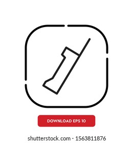 Technology symbol, telephone outline vector icon. Modern, simple flat vector illustration for web site or mobile app