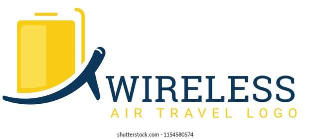 Technology Tablet Air Travel Logo