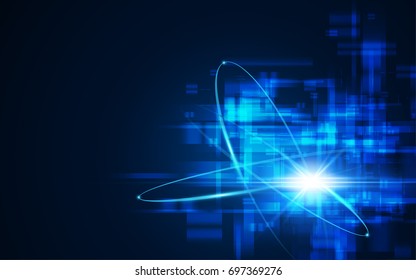 technology telecommunication networking concept background rectangle pattern design