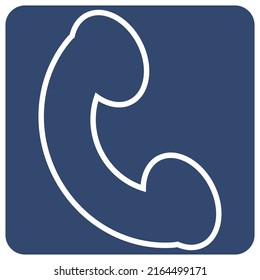 Technology telephone , illustration, vector on a white background.