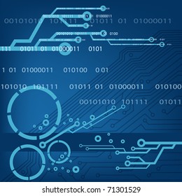 technology theme vector background. EPS10