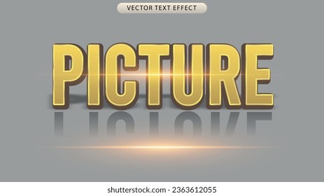 technology theme vector text effect