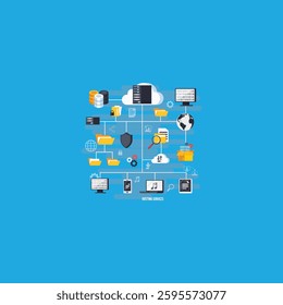 Technology today digital Network Icons Best EPD file for Downloads